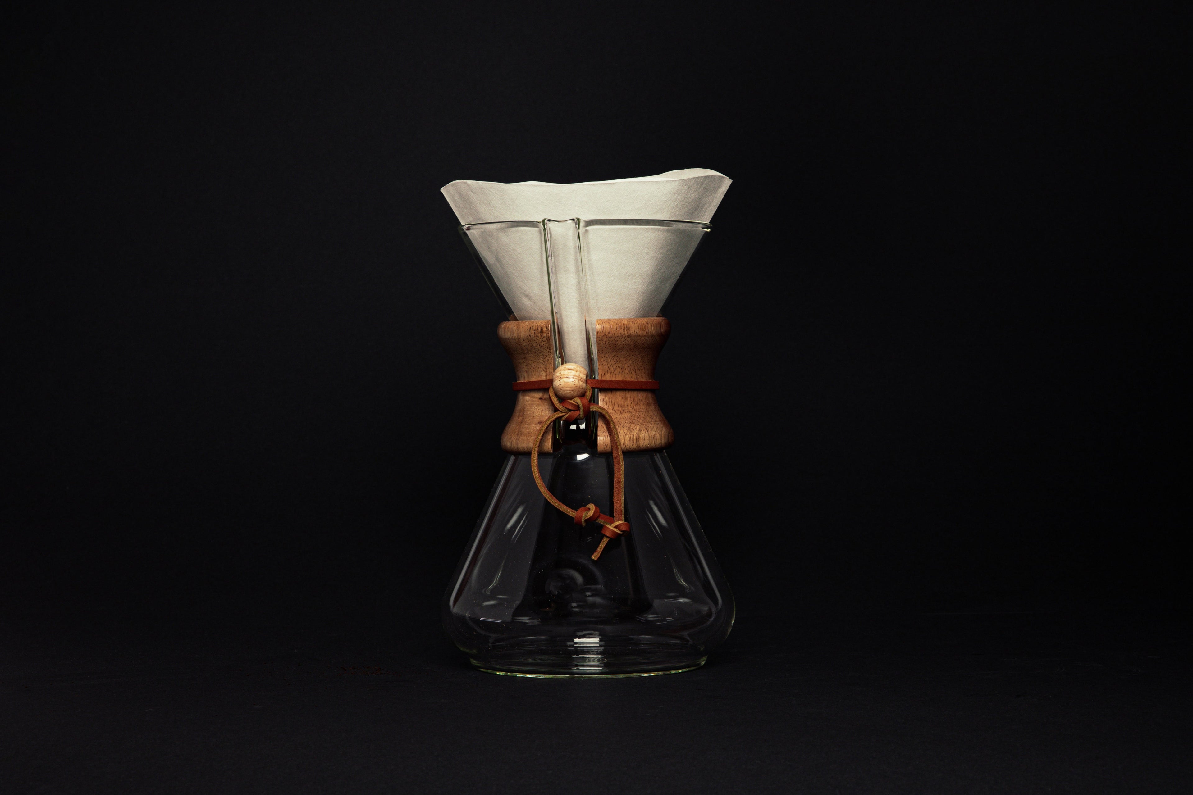 CHEMEX CLASSIC COFFEE MAKER – 8 CUPS, ROUND PAPER FILTERS 6, 8, 10 CUPS