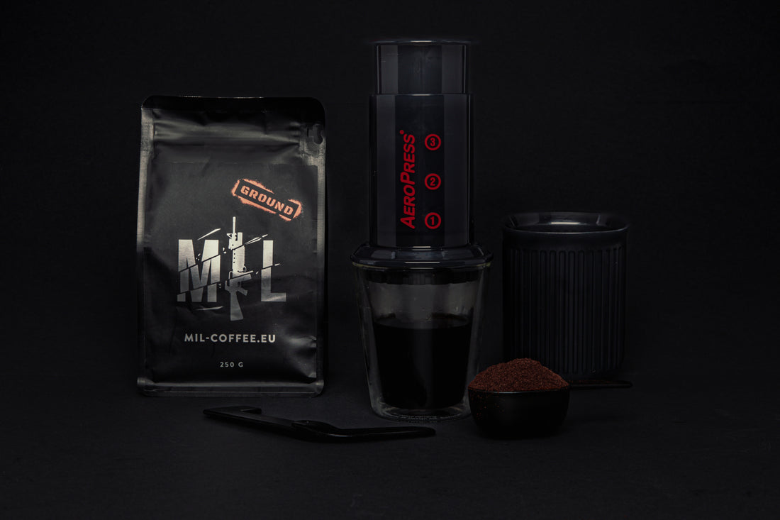Mil-Coffee and aeropress set