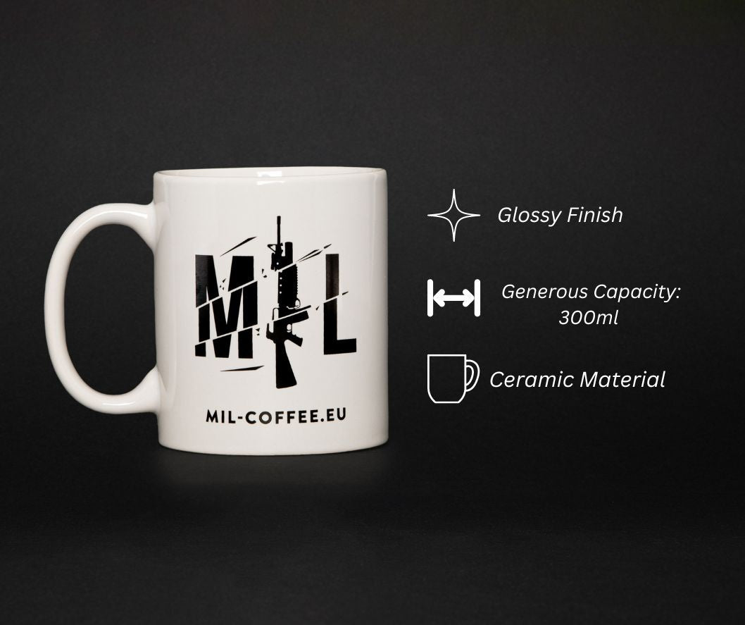 MIL-COFFEE Ceramic Mug 300ml