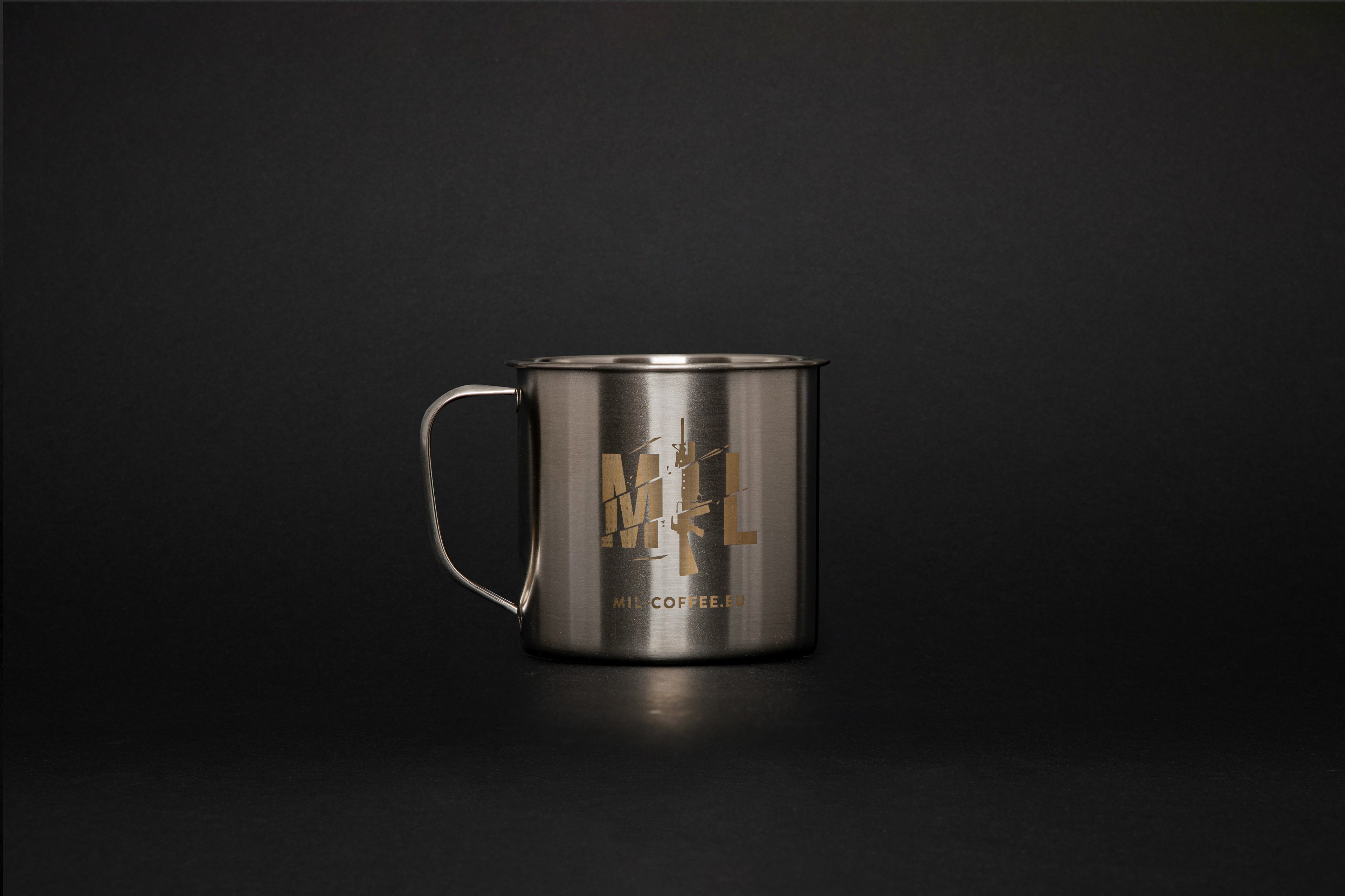 MIL-COFFEE STAINLESS STEEL MUG